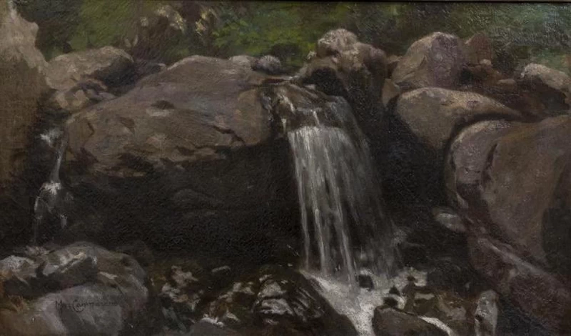 Cascatella sulla roccia